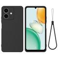 Honor Play10 Flydende silikone cover med håndrem