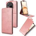 Honor Power lodret flip-etui med stativ - rosaguld