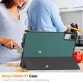 Honor Tablet GT Tri-Fold Series Smart Folio-etui - Sortgrøn