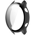Honor Watch 5 Pro Plastikcover med Skærmbeskyttelse Hærdet Glas - Sort