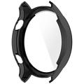 Honor Watch 5 Pro Plastikcover med Skærmbeskyttelse Hærdet Glas - Sort