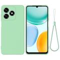 Honor X5c/X5c Plus/Play10A Flydende silikone cover med håndrem