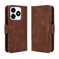 Honor X5c Plus Kortholder Pung Etui - Brun