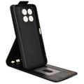 Honor X6c lodret flip-etui med stativ