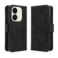 Honor X6e Kortholder Pung Etui - Sort