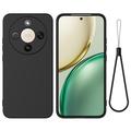 Honor X70/X9d/Magic8 Lite Flydende silikone cover med håndrem