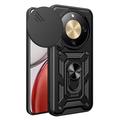 Honor X70/X9d/Magic8 Lite Roterende Ring Hybrid Cover med Kameraskjold