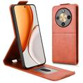 Honor X70/X9d/Magic8 Lite lodret flip-etui med stativ