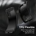 Honor X7e Børstet TPU Cover - Karbonfiber
