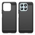 Honor X8b Børstet TPU Cover - Karbonfiber