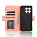 Honor X8c Kortholder Pung Etui - Pink