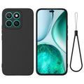 Honor X8c Flydende silikone cover med håndrem