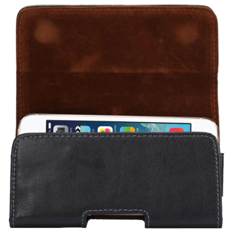 Bestil en iPhone 5 / / SE horisontalt lædertaske online