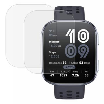 Huami Amazfit Bip 6 TPU Beskyttelsesfilm - 2 Stk. - Gennemsigtig