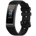 Huawei Band 4 Pro/3 Pro Soft Silikone Rem - Sort
