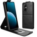 Huawei Enjoy 80 lodret flip-etui med stativ