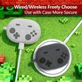 Huawei FreeBuds Pro 5 Retro Gamepad silikoneetui med karabinhage - Mørkegrå