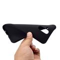 Huawei Mate 20 Lite Anti-Fingeraftryk Mat TPU Cover - Sort
