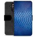 Huawei Mate 20 Lite Premium Flip Cover med Pung - Læder