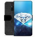 Huawei Mate 20 Pro Premium Flip Cover med Pung - Diamant