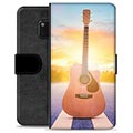 Huawei Mate 20 Pro Premium Flip Cover med Pung - Guitar