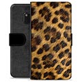 Huawei Mate 20 Pro Premium Flip Cover med Pung - Leopard