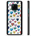 Huawei Mate 20 Pro Beskyttende Cover - Hjerter