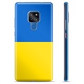 Huawei Mate 20 TPU Cover Ukrainsk Flag - Gul og lyseblå