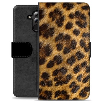 Huawei Mate 20 Lite Premium Flip Cover med Pung - Leopard