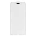 Huawei Mate 50 Pro Vertikal Flip Taske med Kortholder - Hvid