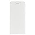 Huawei Mate 50 Vertikal Flip Taske med Kortholder - Hvid