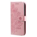 Huawei Mate 70 Air Mandala Series Etui med Pung - Pink