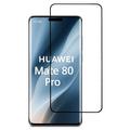 Huawei Mate 80 Pro Skærmbeskyttelse Hærdet Glas - Full Fit - 9H - Sort kant