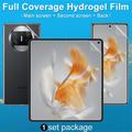 Huawei Mate X5/X3 Imak Hydrogel III Beskyttelsesfilm Sæt - 3 Stk.