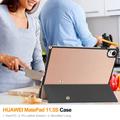 Huawei MatePad 11.5 S Tri-Fold Series Smart Folio Cover - Rødguld