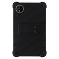 Huawei MatePad Mini Silikoneetui med kickstand - Sort