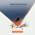 Huawei MatePad SE 11 Dux Ducis Domo Tri-Fold Smart Folio Cover - Blå