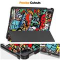 Huawei MatePad SE 11 Tri-Fold Series Smart Folio Cover - Graffiti
