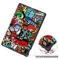 Huawei MatePad SE 11 Tri-Fold Series Smart Folio Cover - Graffiti