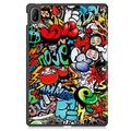 Huawei MatePad SE 11 Tri-Fold Series Smart Folio Cover - Graffiti