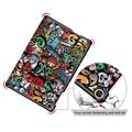 Huawei MatePad T10/T10s Tri-Fold Series Smart Folio Cover - Graffiti