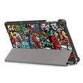 Huawei MatePad T10/T10s Tri-Fold Series Smart Folio Cover - Graffiti