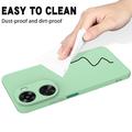 Huawei Nova 12 SE/11 SE Liquid Silikone Cover med Strop - Grøn