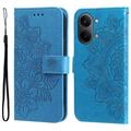 Xiaomi Redmi Turbo 5 Max Mandala Series Etui med Pung - Blå