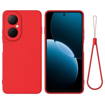 Huawei Nova Y73 Flydende silikone cover med håndrem