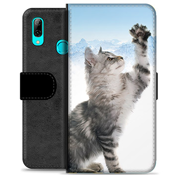 Huawei P Smart (2019) Premium Flip Cover med Pung - Kat