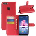 Huawei P Smart Pung Taske med Magnetisk Lukning - Rød