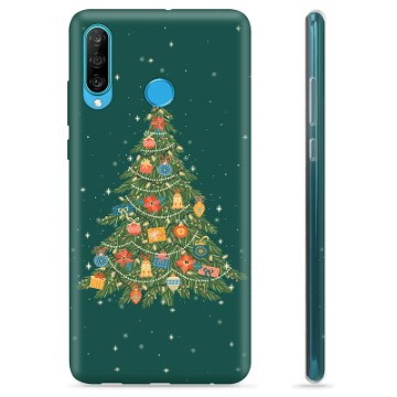 Huawei P30 Lite TPU Cover - Juletræ