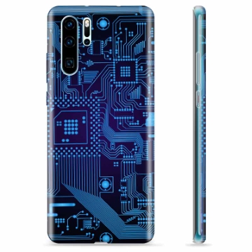 Huawei P30 Pro TPU Cover - Kredsløbsplade