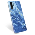 Huawei P30 Pro TPU Cover - Farverig Marmor